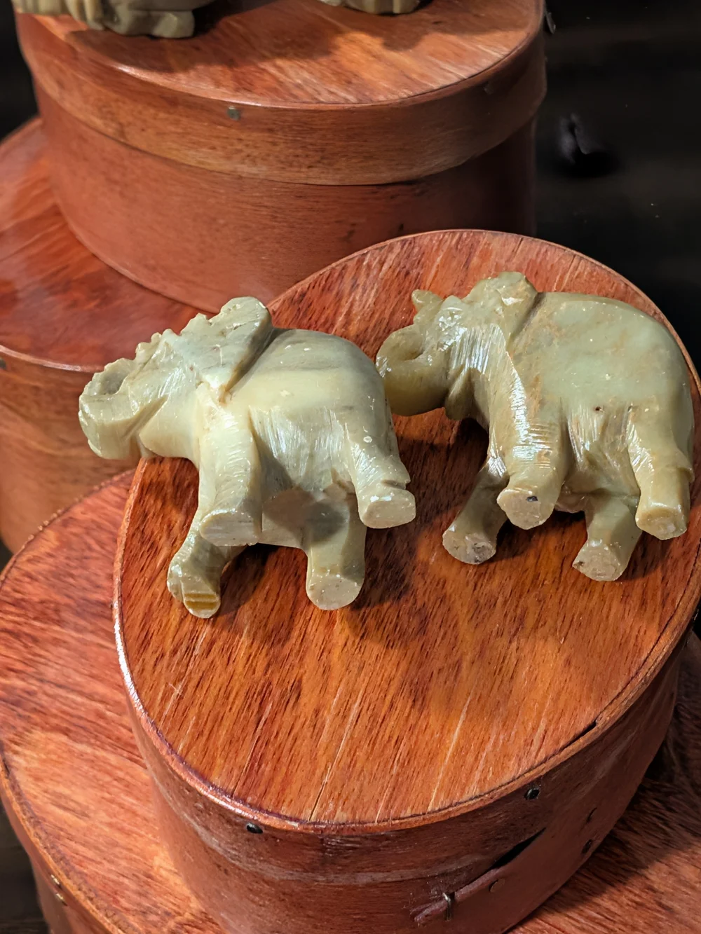 Handcrafted Green Ceramic Small Pet Accessory Set